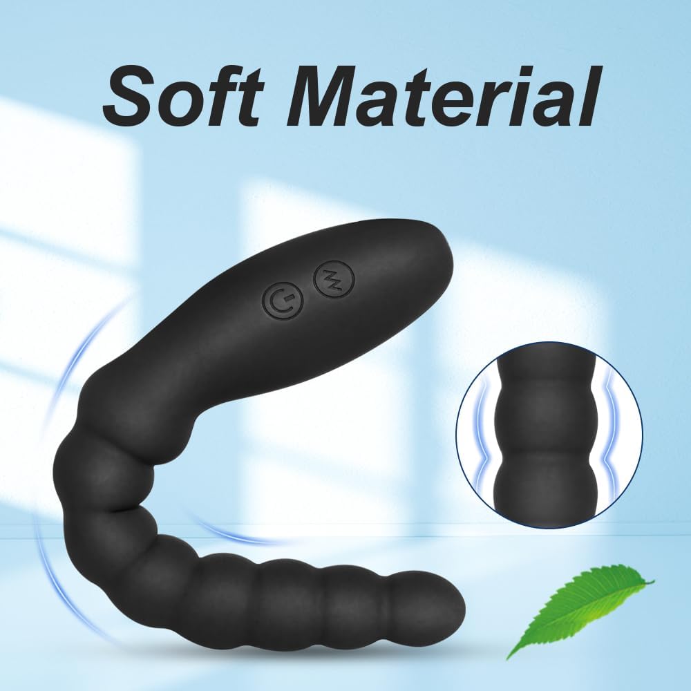 Perles anales vibrantes Halo, plug anal, stimulateur du point G
