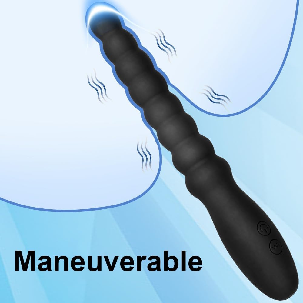 Perles anales vibrantes Halo, plug anal, stimulateur du point G