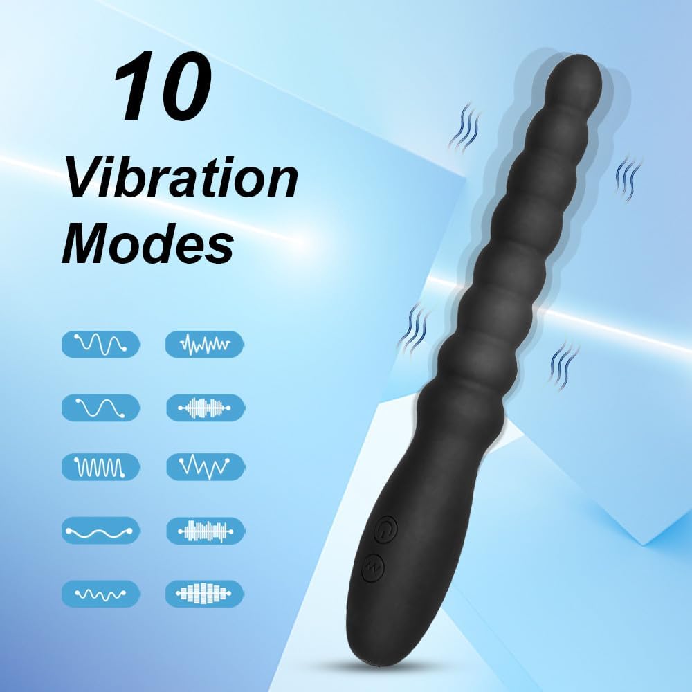 Perles anales vibrantes Halo, plug anal, stimulateur du point G