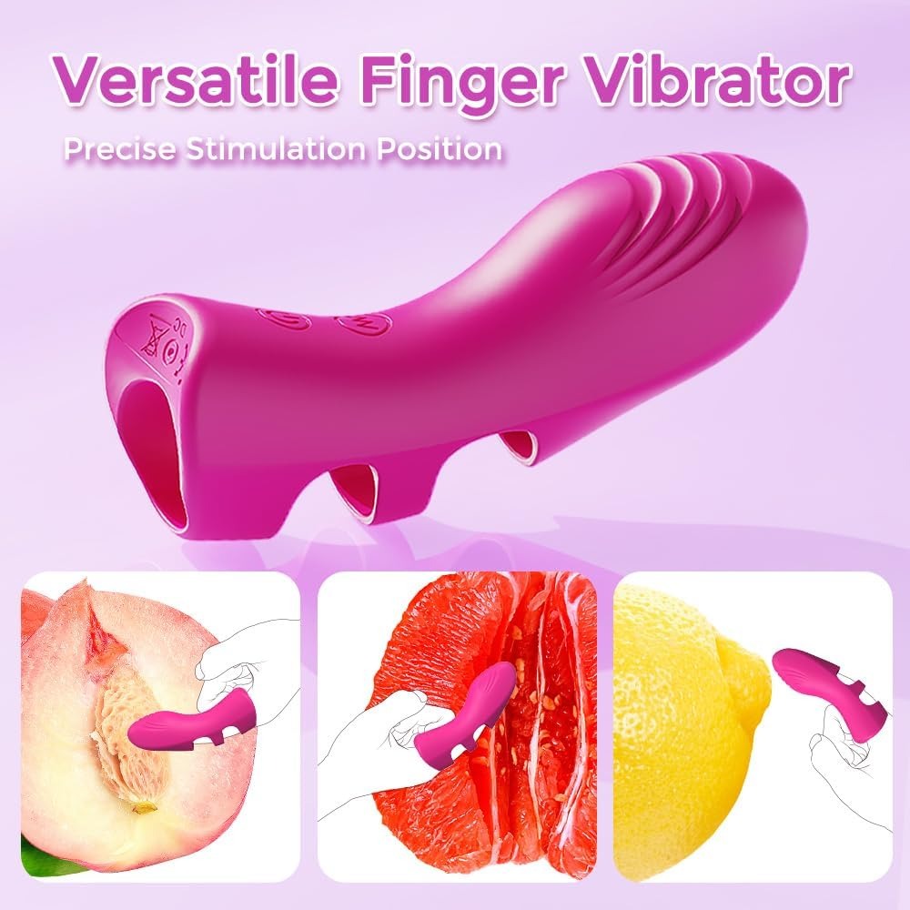 Jouet sexuel chauffant pour les doigts et le clitoris, point G, mamelon, papillon, pour femmes ou couples