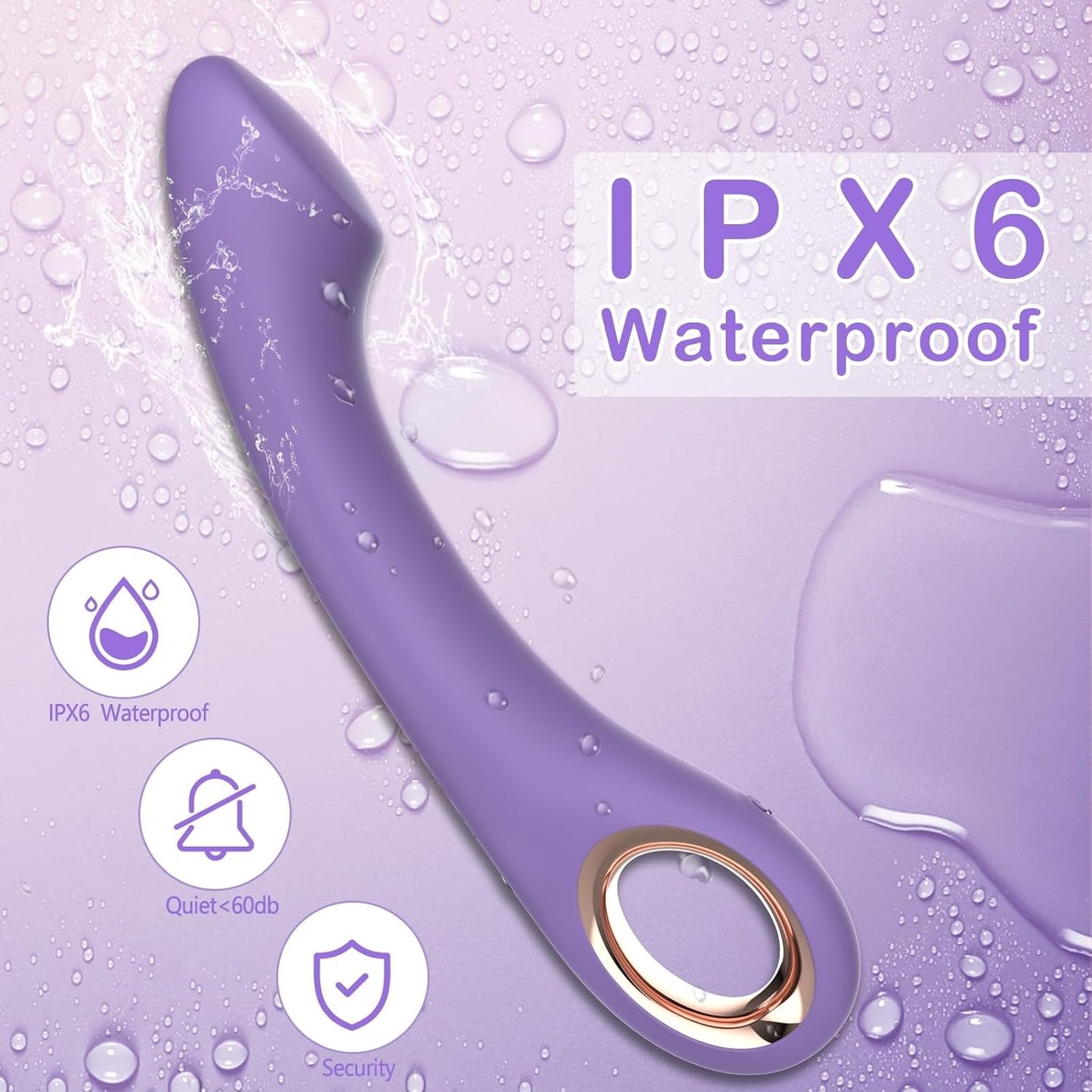 Vibromasseur anal PureKiss pour clitoris et point G, jouet sexuel pour couple