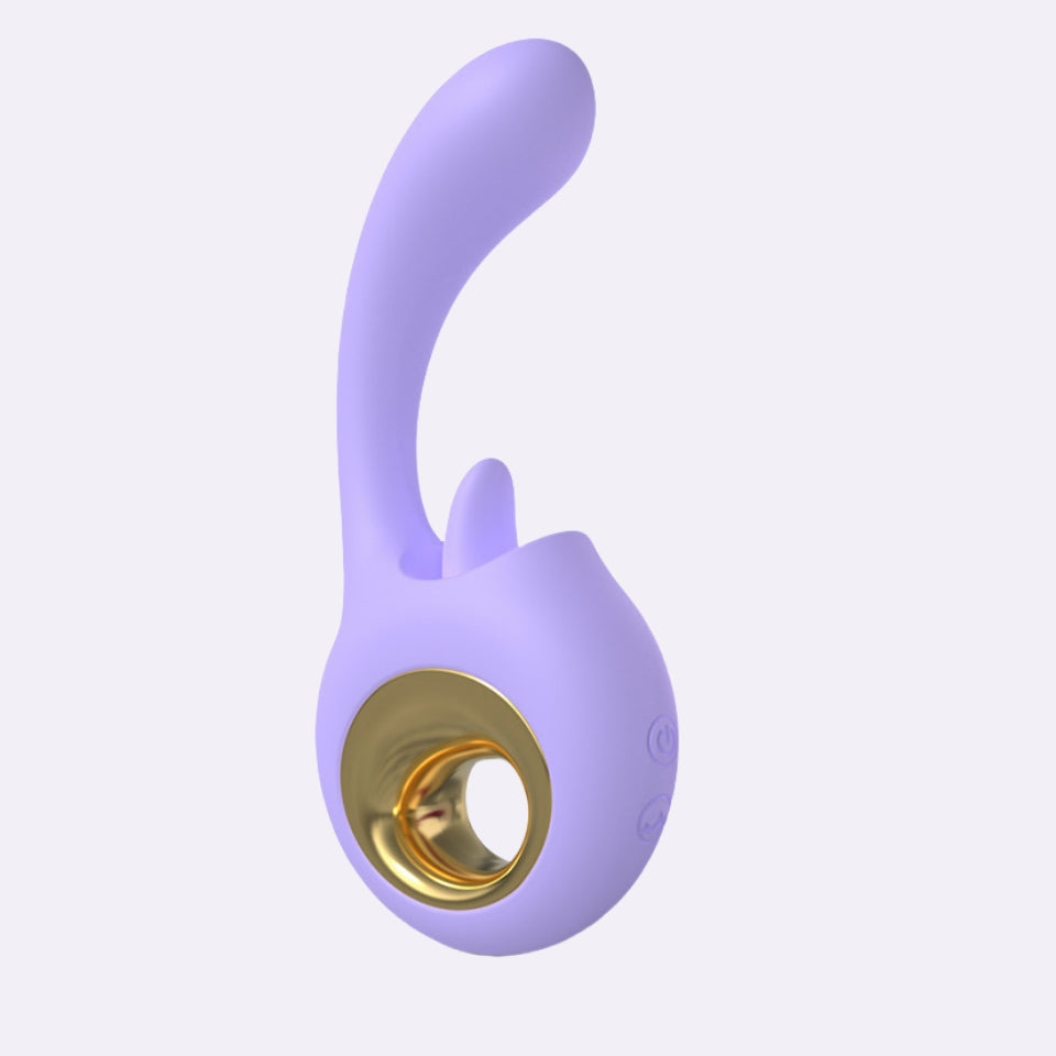Vixen - Vibromasseur gode pour point G et stimulateur de léchage de langue