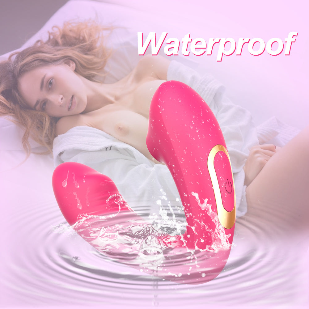 Pulse | Vibromasseur clitoridien pliable et portable à succion et vibration pour point G