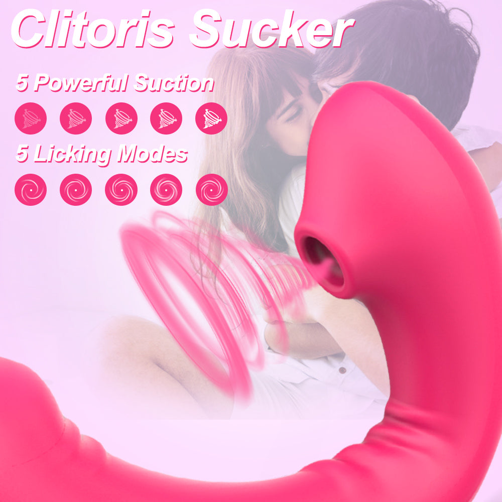 Pulse | Vibromasseur clitoridien pliable et portable à succion et vibration pour point G