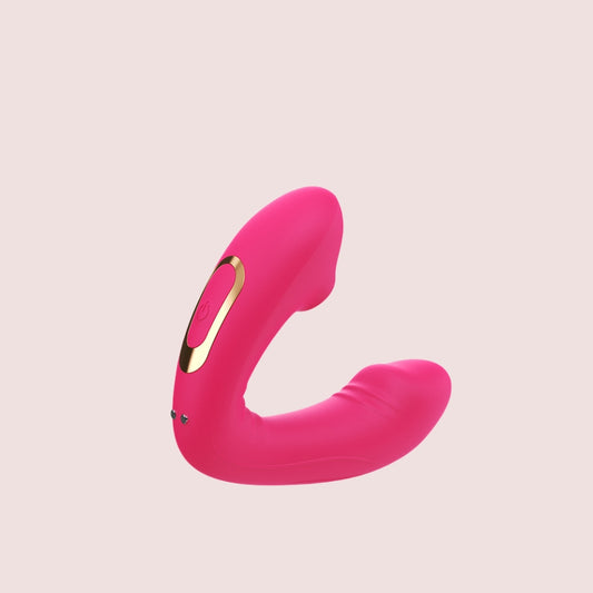Pulse | Vibromasseur clitoridien pliable et portable à succion et vibration pour point G 