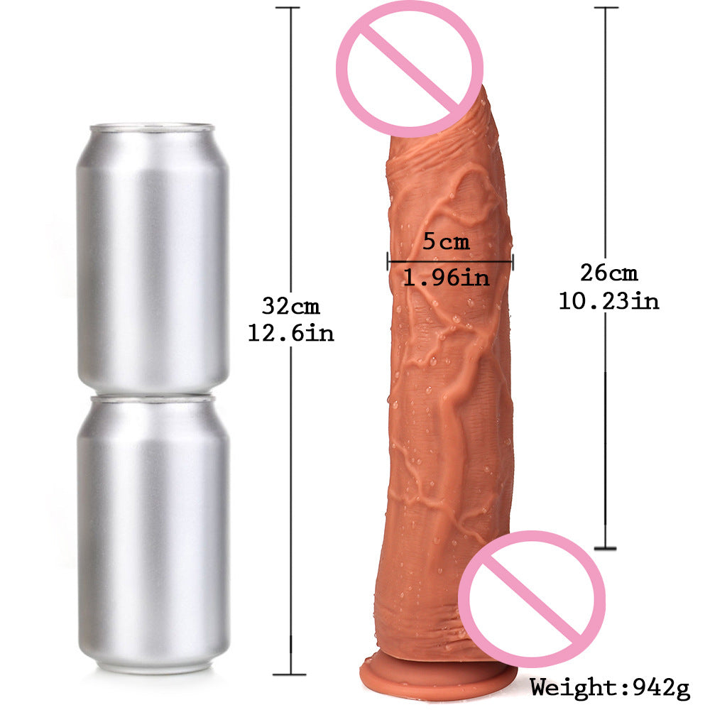 BlackCucumber - Gode anal en silicone double densité