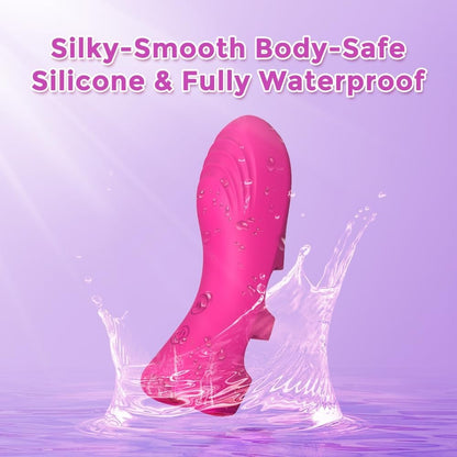 Jouet sexuel chauffant pour les doigts et le clitoris, point G, mamelon, papillon, pour femmes ou couples