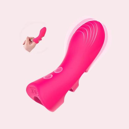 Jouet sexuel chauffant pour les doigts et le clitoris, point G, mamelon, papillon, pour femmes ou couples