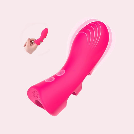 Jouet sexuel chauffant pour les doigts et le clitoris, point G, mamelon, papillon, pour femmes ou couples