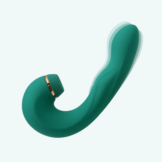 JuicyFig - Stimulateur clitoridien 3 en 1 à aspiration et vibration du point G