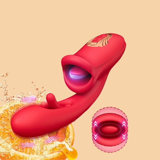 Amara - Vibromasseur à battement pour point G avec langue
