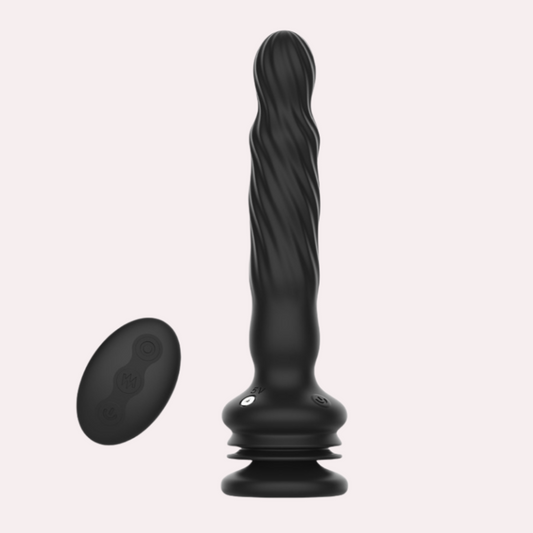 Obsidian - Masseur de prostate rotatif et frétillant Plug anal