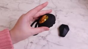 RoseRide - Anneau pénien vibrant en silicone avec vibrateur clitoridien rose pour le plaisir du couple