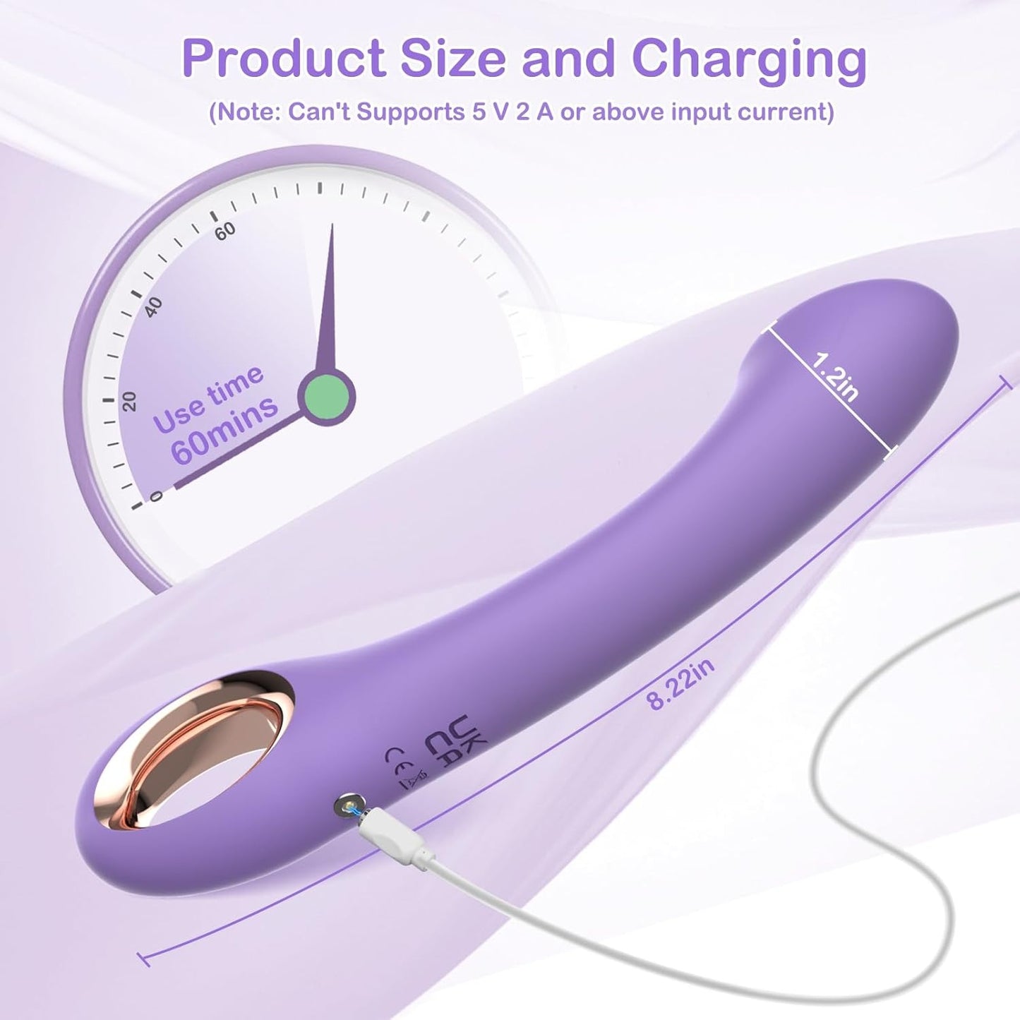 Vibromasseur anal PureKiss pour clitoris et point G, jouet sexuel pour couple