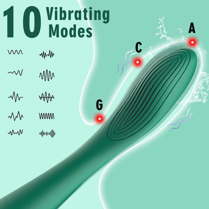Vibromasseur clitoridien et point G SpoonMe, stimulateur de mamelons et de doigts