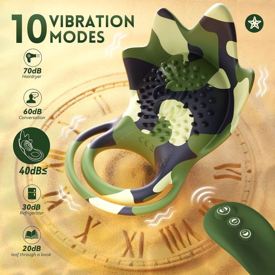 STARFISH | Stimulateur de testicules avec fonction vibration