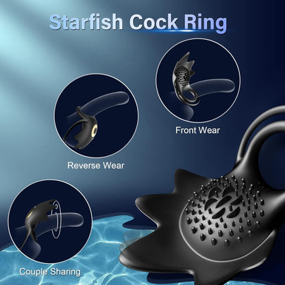 STARFISH | Stimulateur de testicules avec fonction vibration