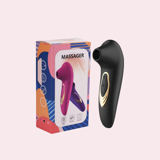 BlowingDolphin - Vibromasseur clitoridien à succion, stimulateur buccal à aspiration 