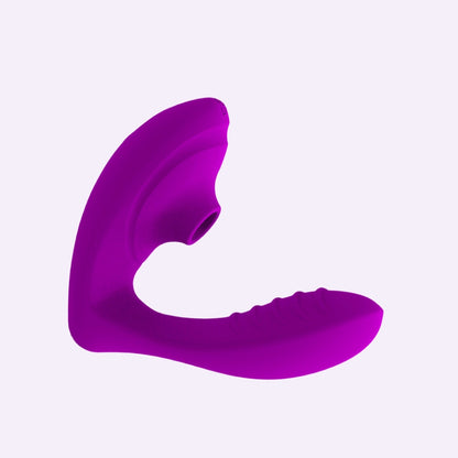 Scoop | Vibromasseur suceur portable à 10 modes de succion et stimulation du point G