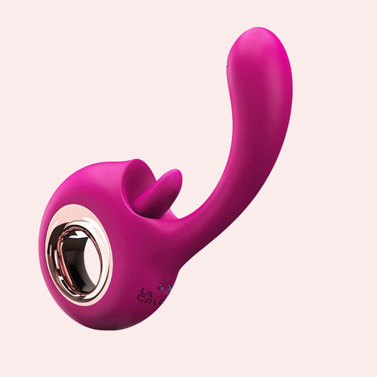 Vixen - Vibromasseur gode pour point G et stimulateur de léchage de langue