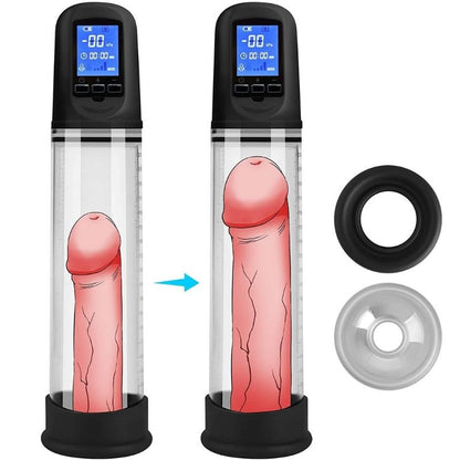 Slinky | Appareil d'agrandissement automatique du pénis avec écran LCD