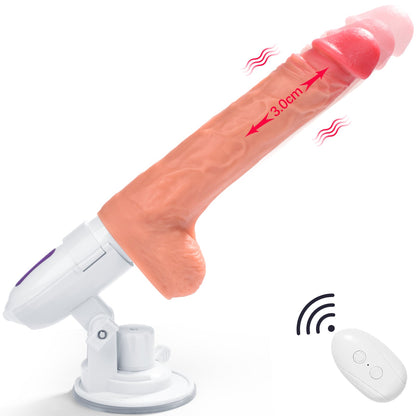 Spark | Gode vibrant multipoints 6 en 1 de 8,26 pouces 