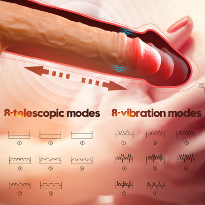 Spark | Gode vibrant multipoints 6 en 1 de 8,26 pouces 
