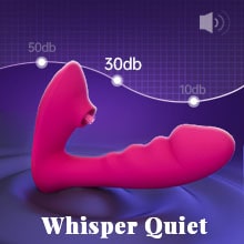 Scoop | Vibromasseur suceur portable à 10 modes de succion et stimulation du point G