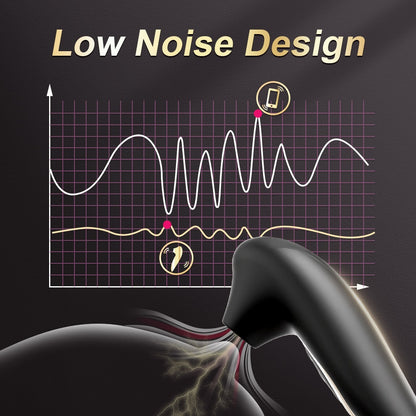 BlowingDolphin - Vibromasseur clitoridien à succion, stimulateur buccal à aspiration 