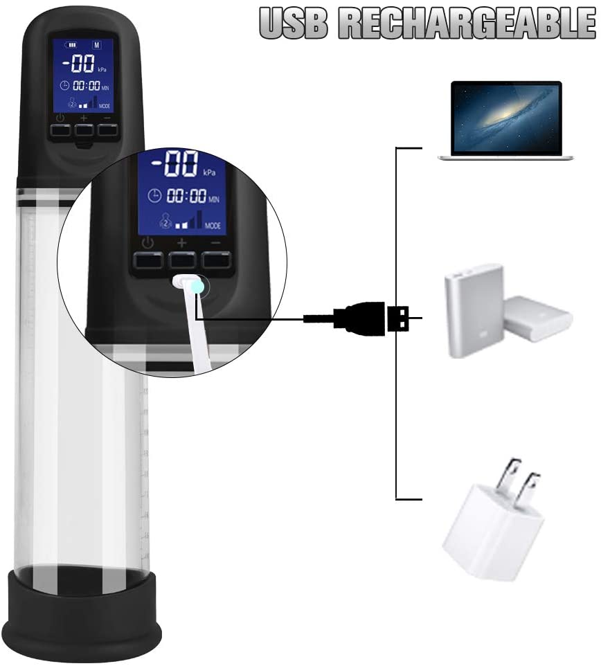 Slinky | Appareil d'agrandissement automatique du pénis avec écran LCD