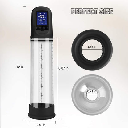 Slinky | Appareil d'agrandissement automatique du pénis avec écran LCD